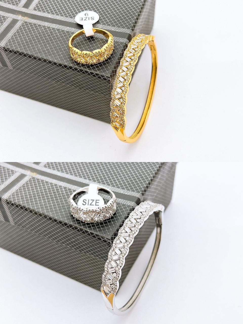 Openable bracelets with rings