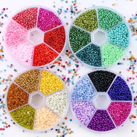 Glass Seed Beads jewlery Making Kit