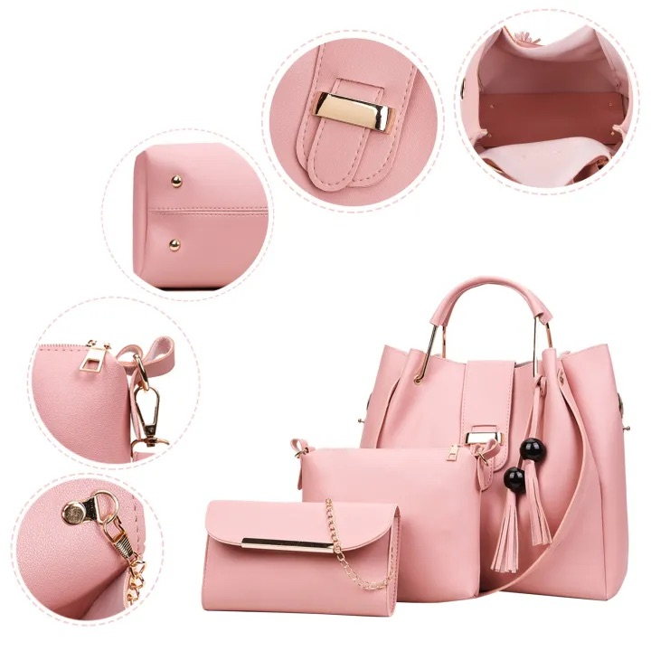 Ladies Handbags Set 3 Piece