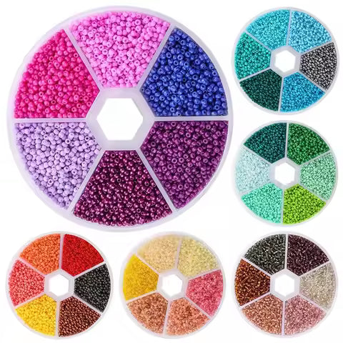 Glass Seed Beads jewlery Making Kit