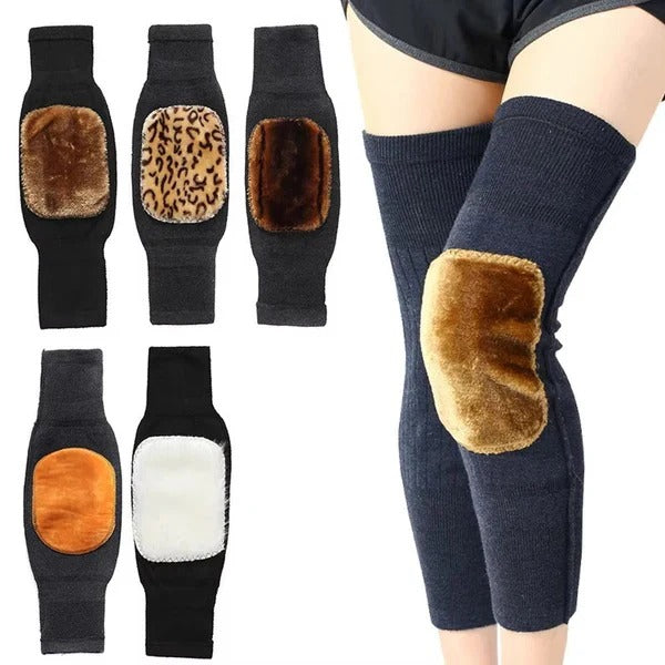 (Free Home Delivery) One Pair Unisex Thermal Knee Warmers for Winter Pain Relief & Joint Support