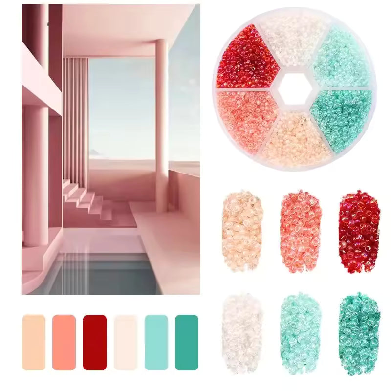 Glass Seed Beads jewlery Making Kit